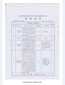 防盗安全门检验报告-1