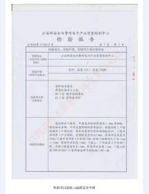 防盗安全门检验报告-1