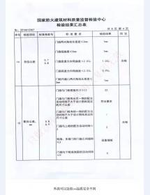 钢制防火门检验报告-1