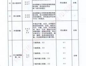 钢制防火门检验报告-4