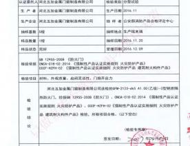 钢制防火门检验报告-5