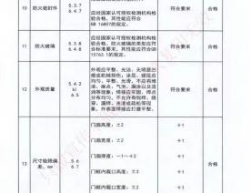 钢制防火门检验报告-7