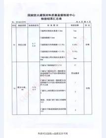 钢制防火门检验报告-7
