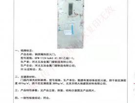 钢制防火门检验报告-7