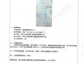 钢制防火门检验报告-8