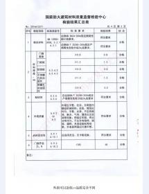 钢制防火门检验报告-8