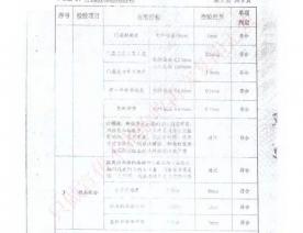 普通钢质门检测报告