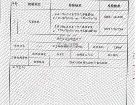 气密门监测报告