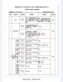 四防门检验报告
