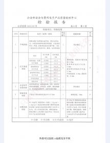 泄爆门检验报告